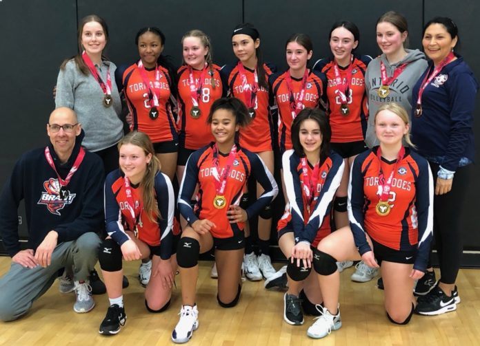 Local volleyball teams bring back medals from McGregor Cup | BrantBeacon