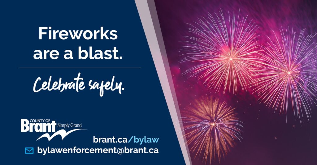 County of Brant reminds residents of Fireworks Bylaw BrantBeacon